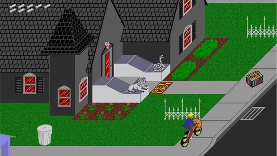 Paperboy screenshot