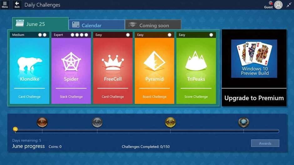 Microsoft Solitaire Collection screenshot
