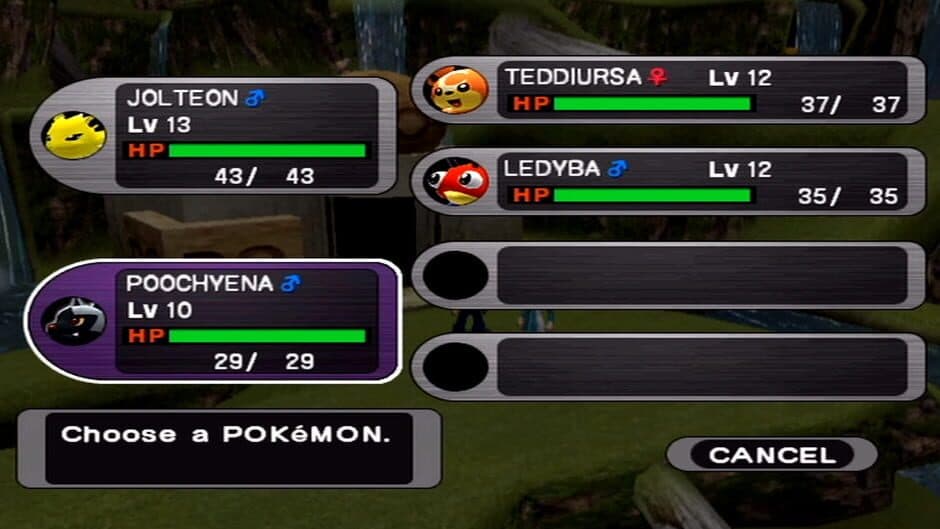 Pokémon XD: Gale of Darkness screenshot