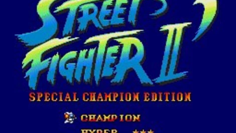 Street Fighter II: Special Champion Edition screenshot