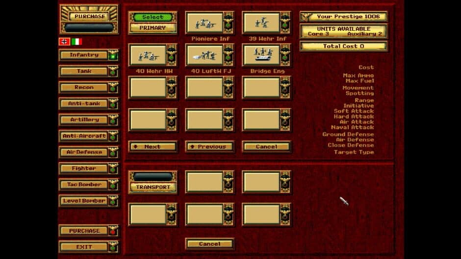 Panzer General screenshot