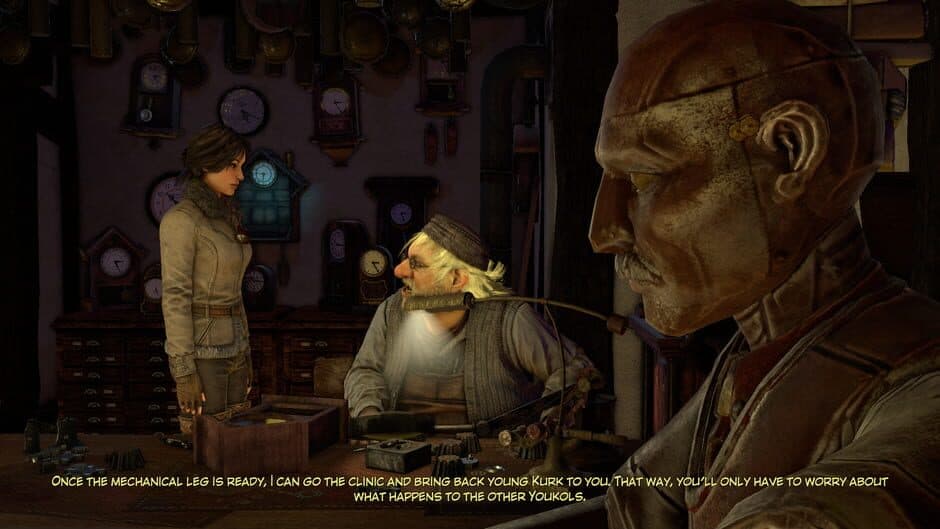Syberia 3 screenshot