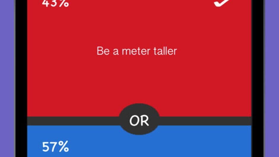 What Would You Choose? Rather screenshot
