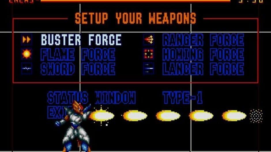 Alien Soldier screenshot