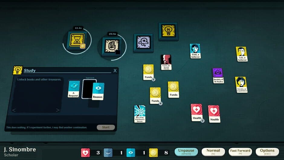 Cultist Simulator screenshot