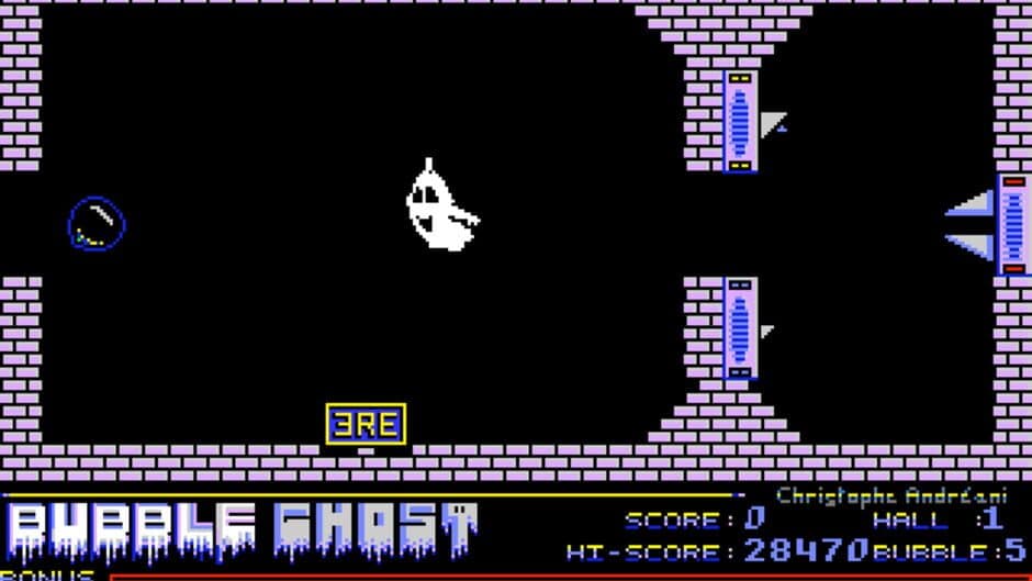 Bubble Ghost screenshot