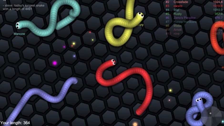 Slither.io screenshot