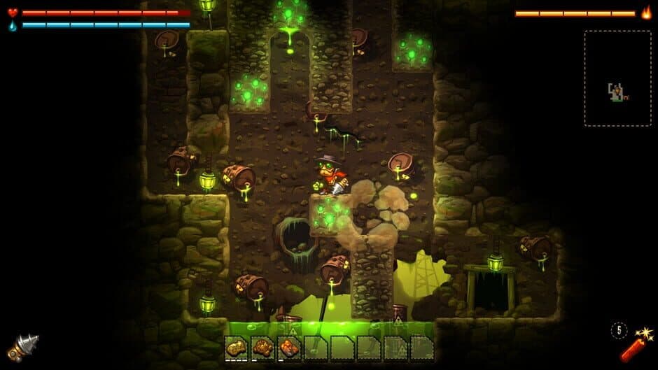 SteamWorld Dig screenshot