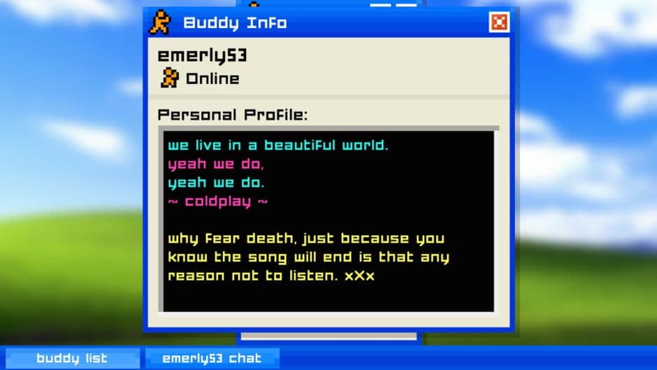 Emily is Away screenshot