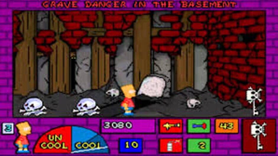 The Simpsons: Bart's House of Weirdness screenshot