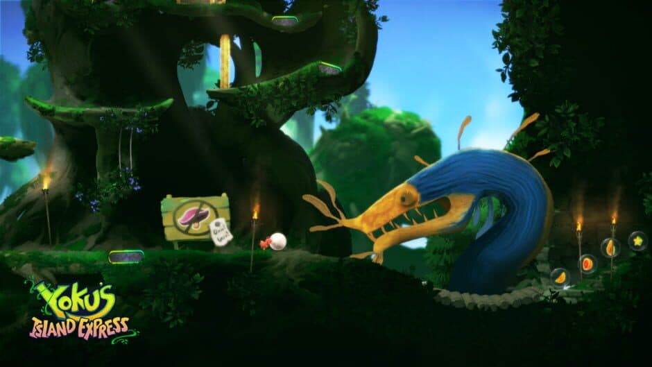 Yoku's Island Express screenshot