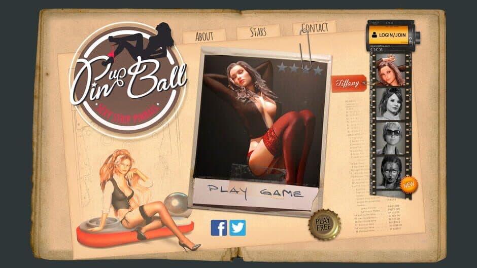 Pinup Ball screenshot