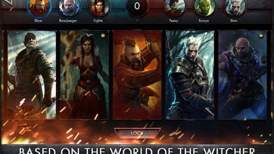 The Witcher Battle Arena screenshot