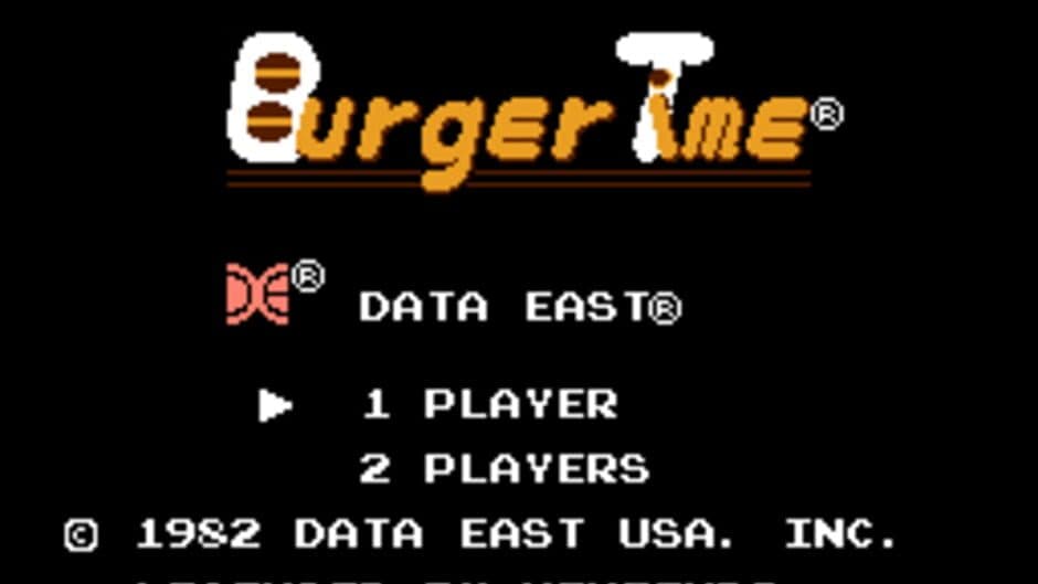 BurgerTime screenshot