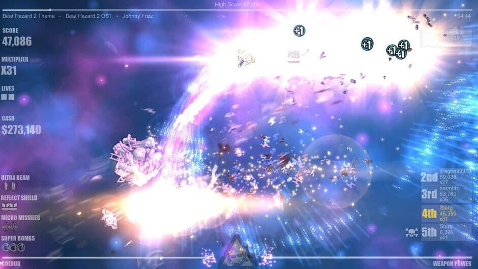 Beat Hazard 2 screenshot