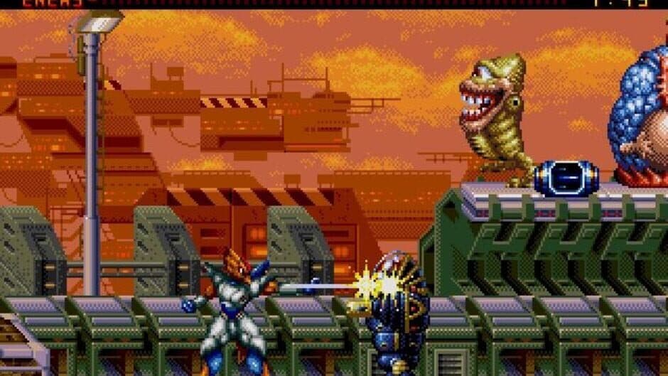 Alien Soldier screenshot