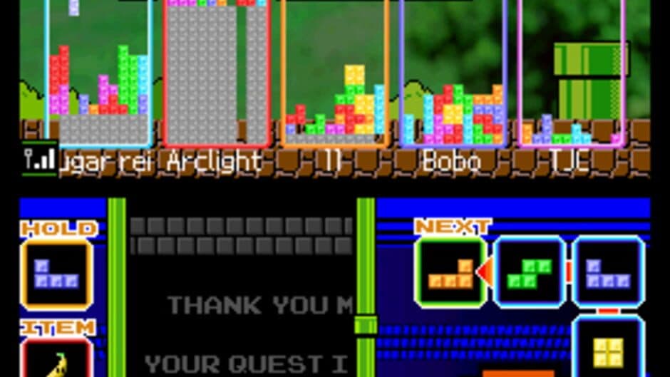 Tetris DS screenshot