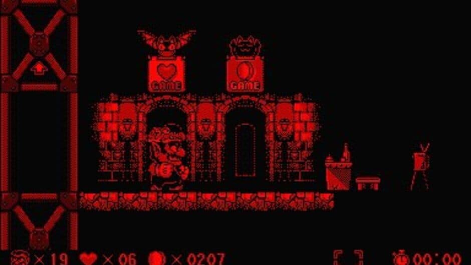 Virtual Boy Wario Land screenshot