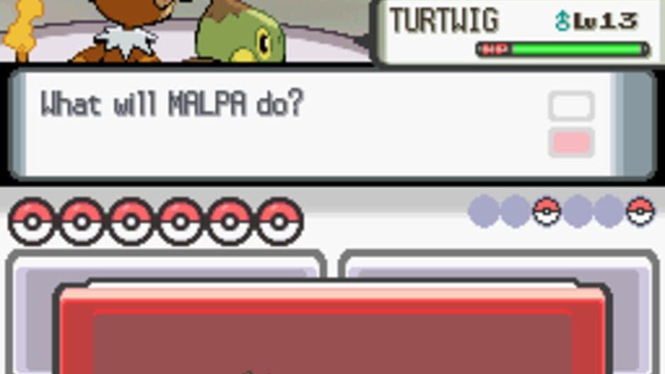 Pokémon Pearl Version screenshot