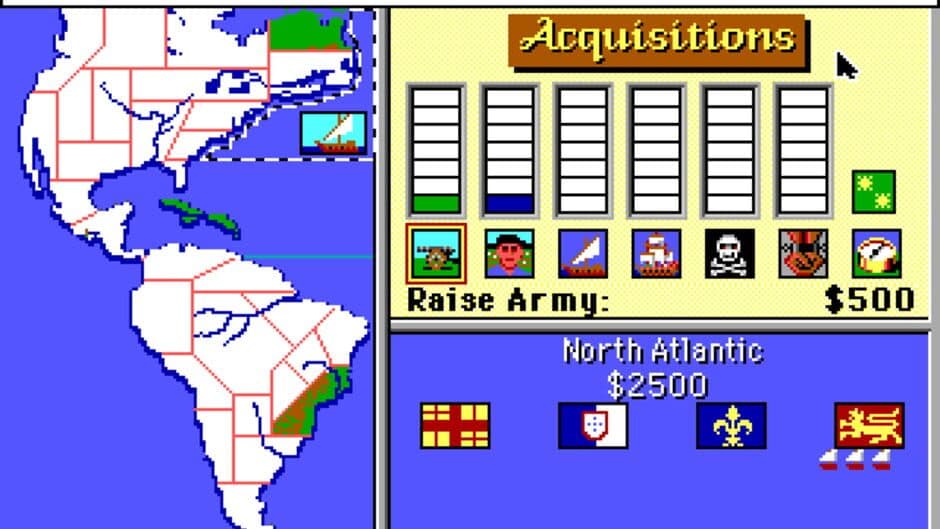 Gold of the Americas: The Conquest of the New World screenshot
