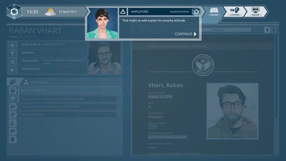 Orwell: Ignorance is Strength screenshot