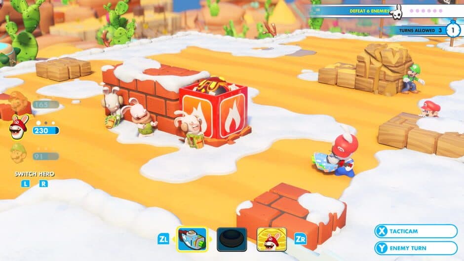 Mario + Rabbids Kingdom Battle screenshot