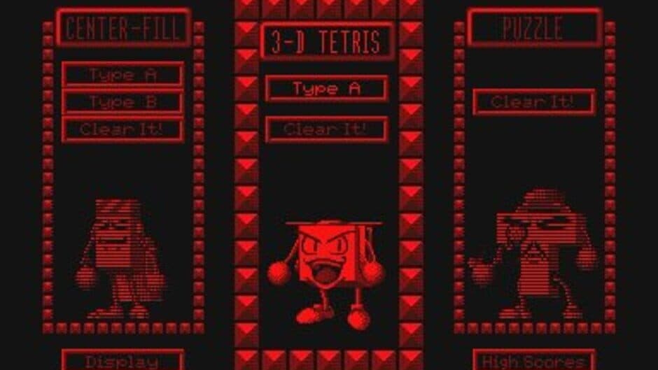 3-D Tetris screenshot