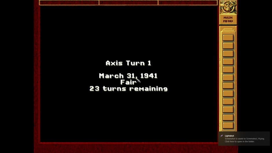 Panzer General screenshot