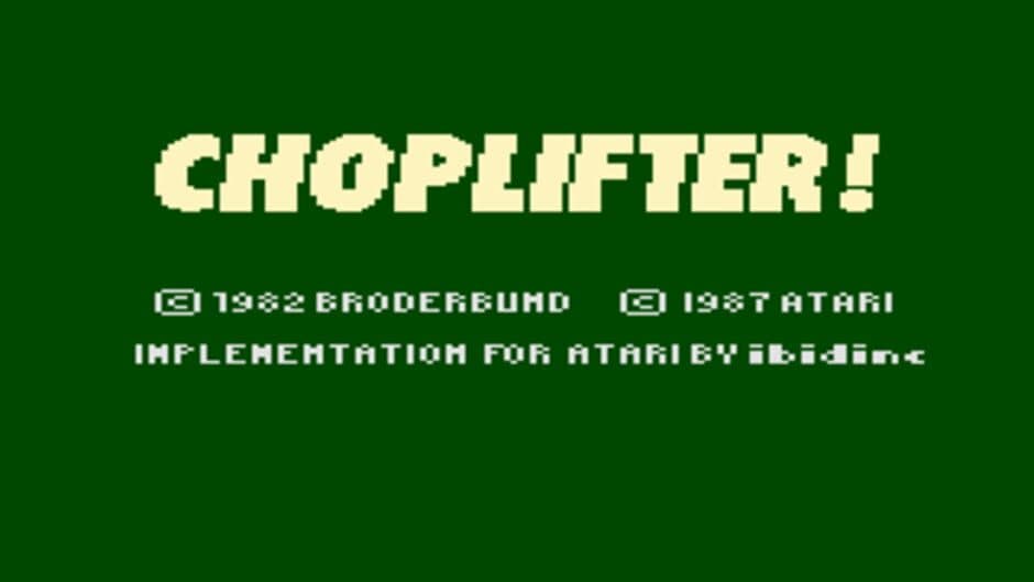 Choplifter! screenshot
