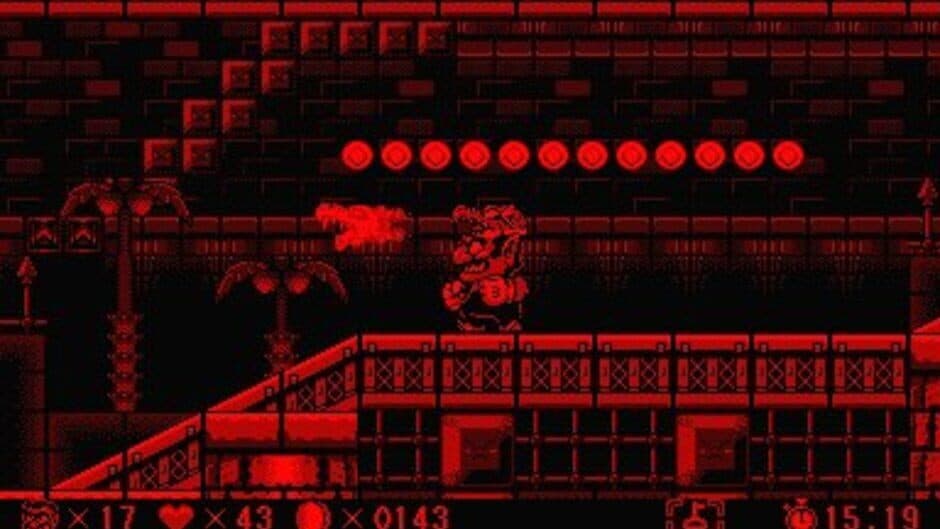 Virtual Boy Wario Land screenshot