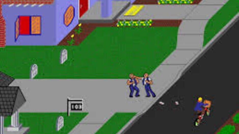 Paperboy screenshot