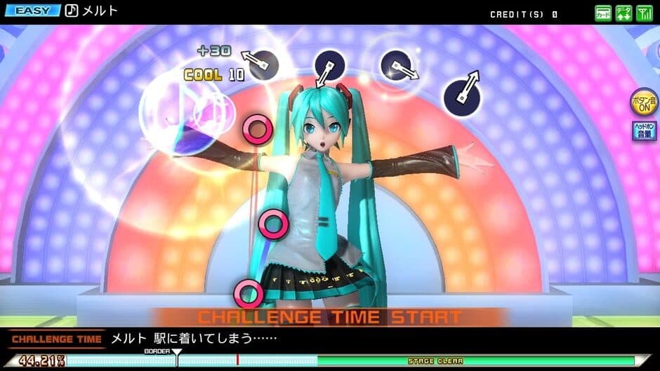 Hatsune Miku: Project Diva Arcade screenshot