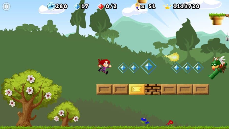 Giana Sisters 2D screenshot