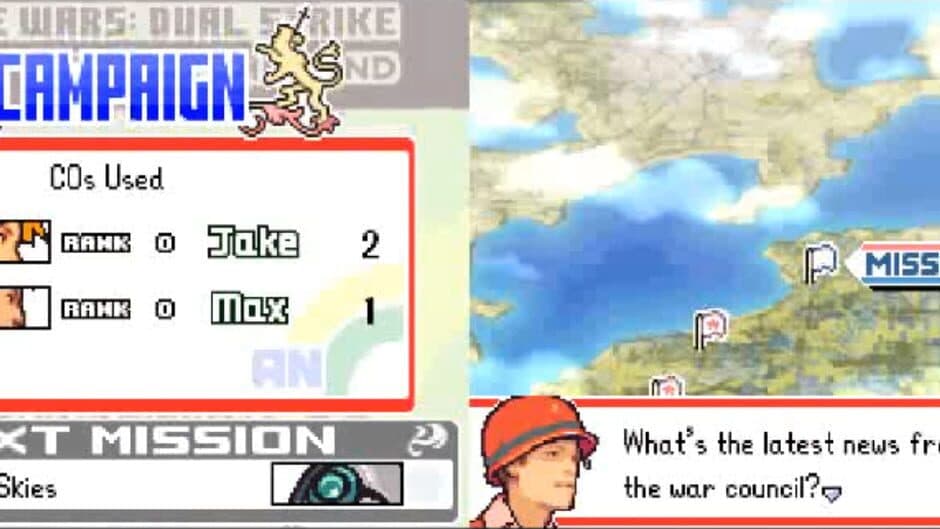 Advance Wars: Dual Strike screenshot