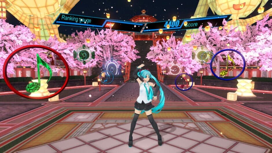 Hatsune Miku VR screenshot