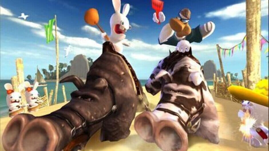 Rayman Raving Rabbids screenshot