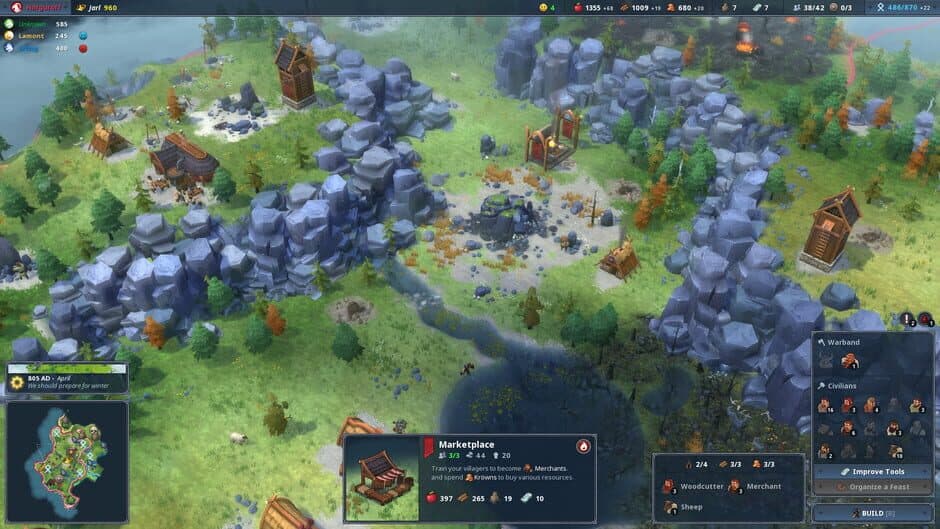 Northgard screenshot