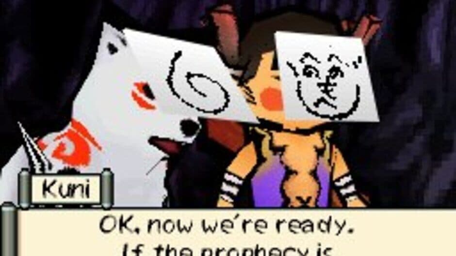 Ōkamiden screenshot