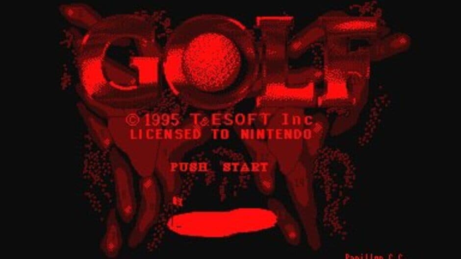 Golf screenshot