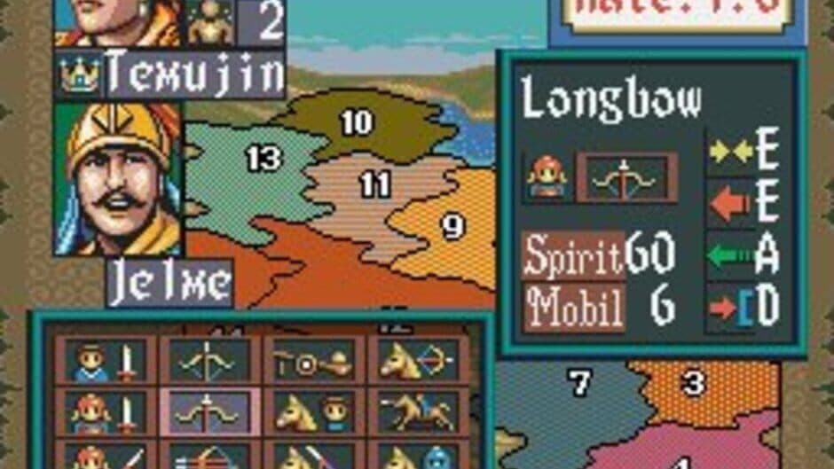 Genghis Khan II: Clan of the Gray Wolf screenshot