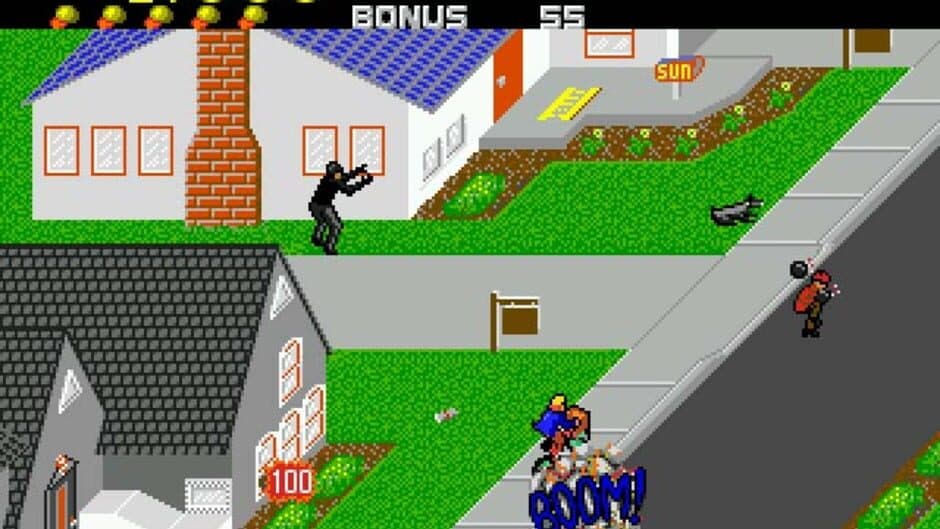 Paperboy screenshot
