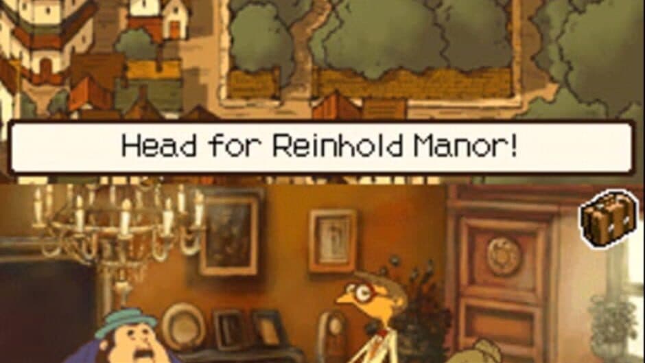 Professor Layton and the Curious Village screenshot