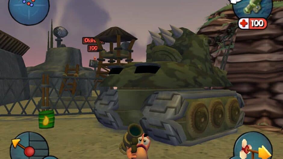 Worms 3D screenshot
