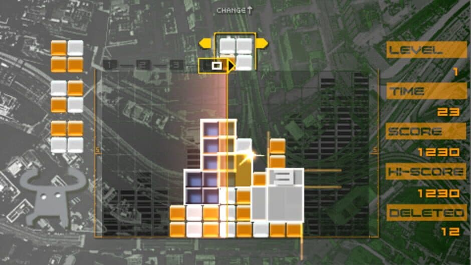 Lumines screenshot