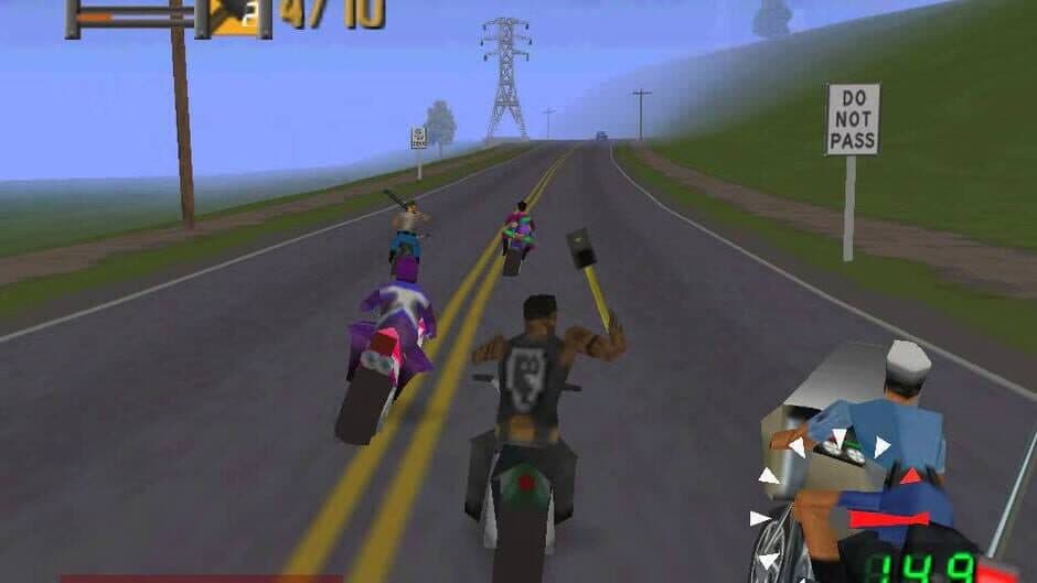 Road Rash 64 screenshot