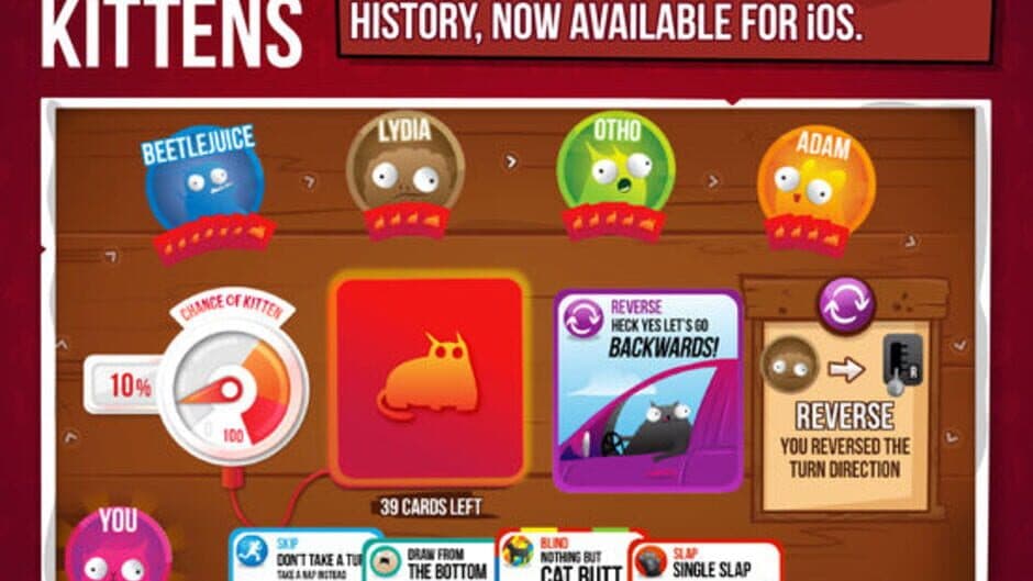 Exploding Kittens screenshot