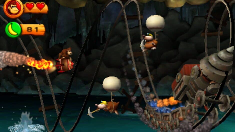 Donkey Kong Country Returns 3D screenshot