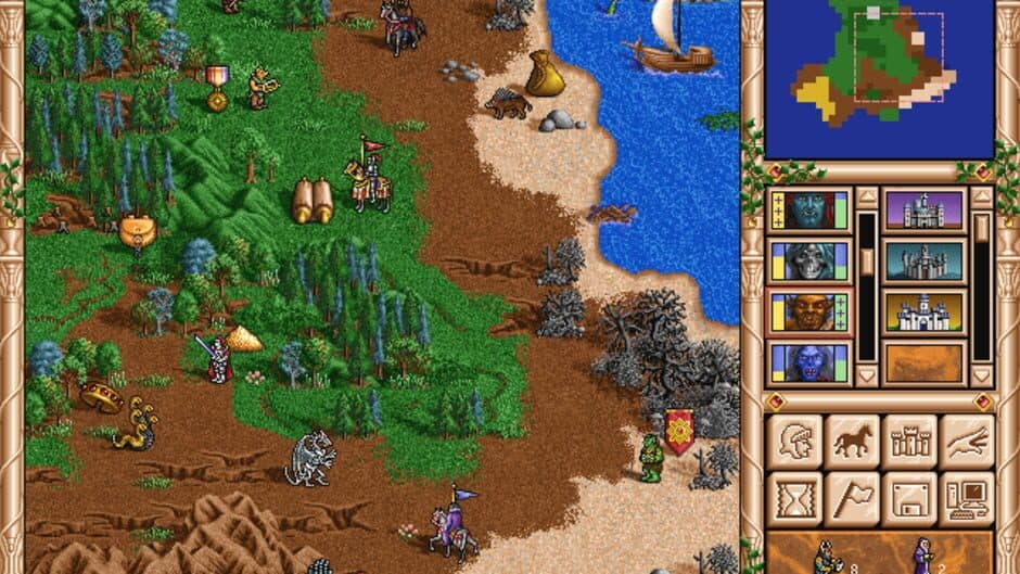 Heroes of Might and Magic II: The Succession Wars screenshot