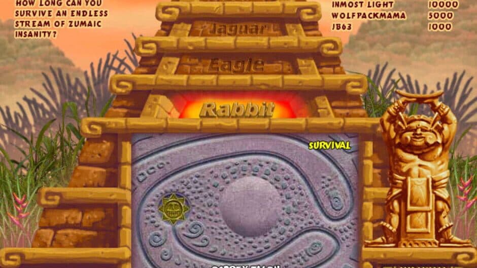 Zuma Deluxe screenshot