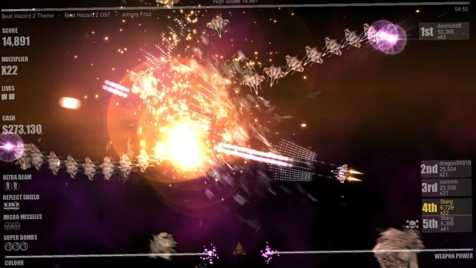 Beat Hazard 2 screenshot